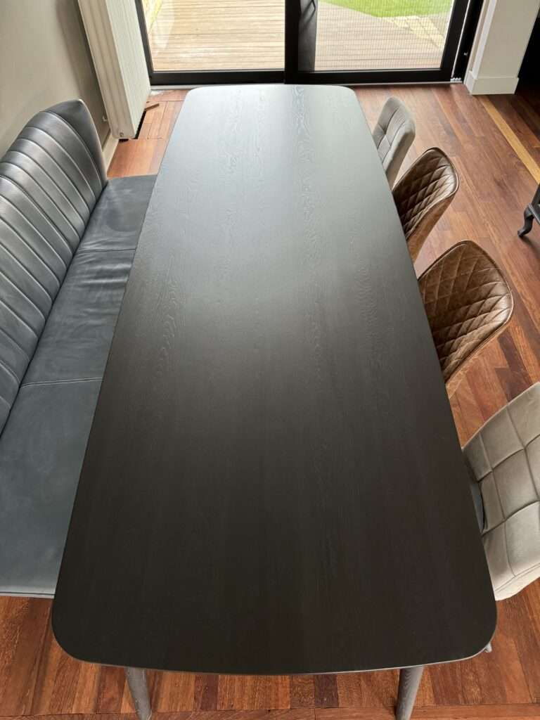 zwarte tafel opknappen