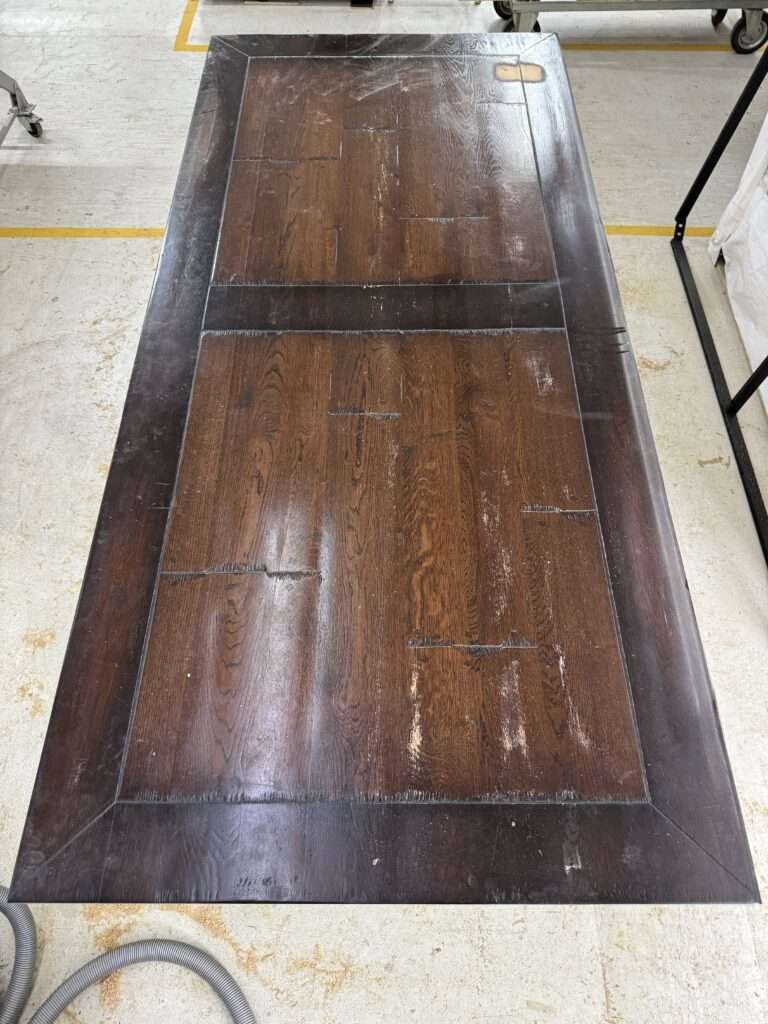 oude tafel opknappen