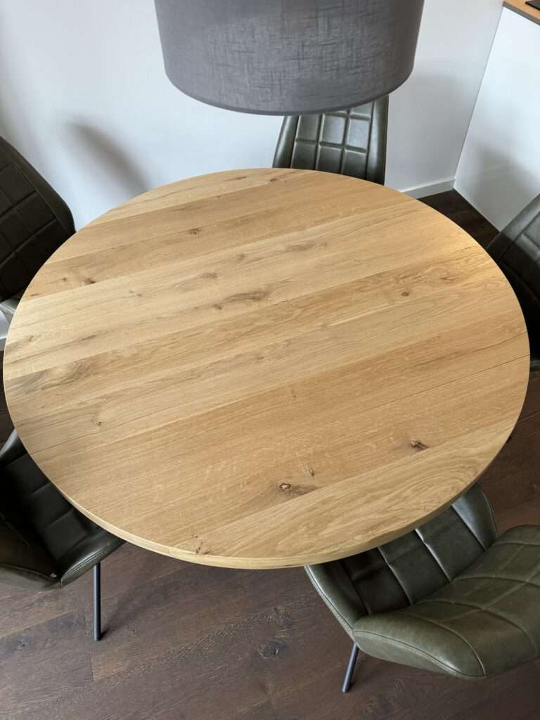 brandschade hersteld tafel